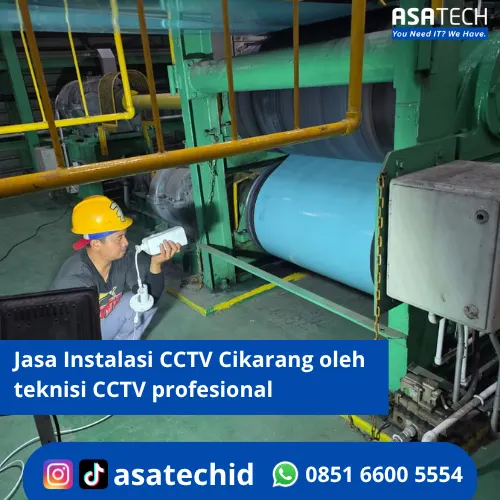 Jasa Instalasi CCTV Cikarang oleh teknisi CCTV profesional