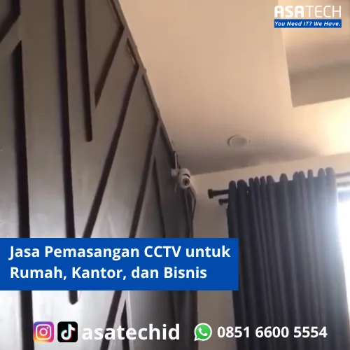 Jasa Pemasangan CCTV untuk Rumah, Kantor dan Bisnis